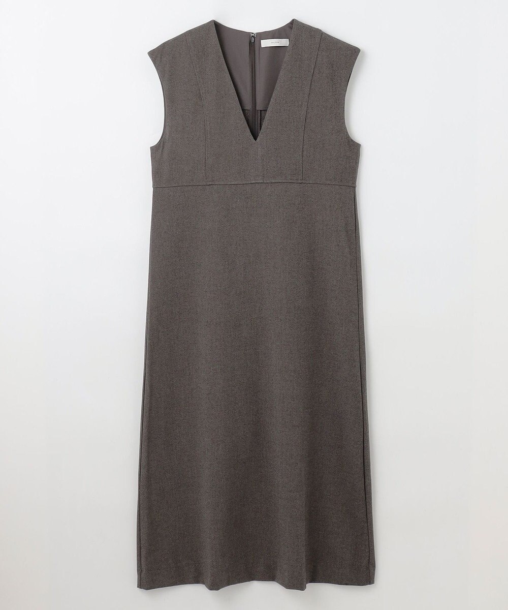 ANY 【洗濯機可】ライトツイードジャンスカ 