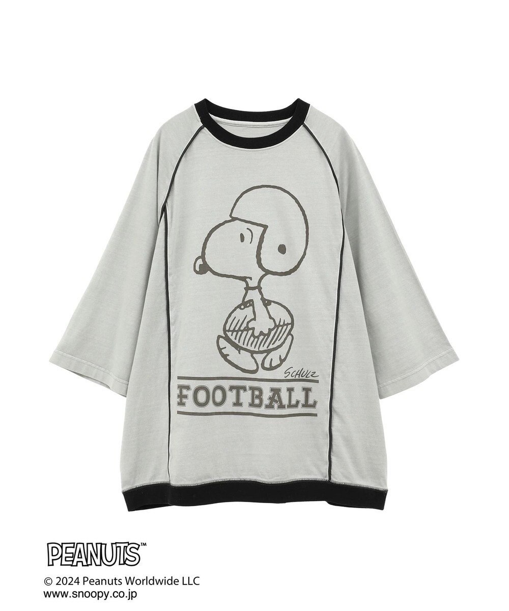 CRAFT STANDARD BOUTIQUE 【ユニセックス】PEANUTS/スヌーピー 切り替えTシャツ 