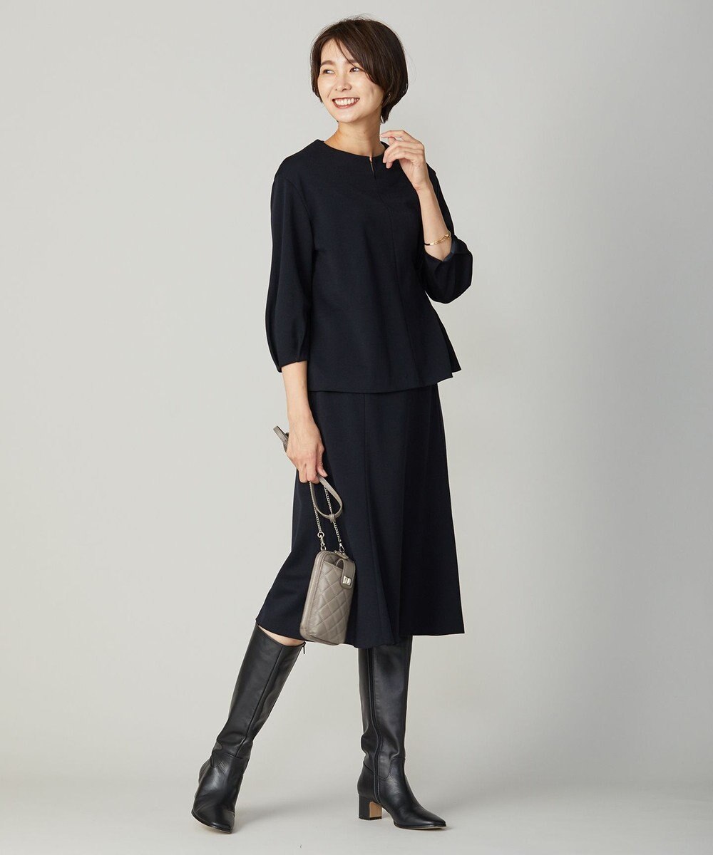 J.PRESS LADIES レザー ロングブーツ 