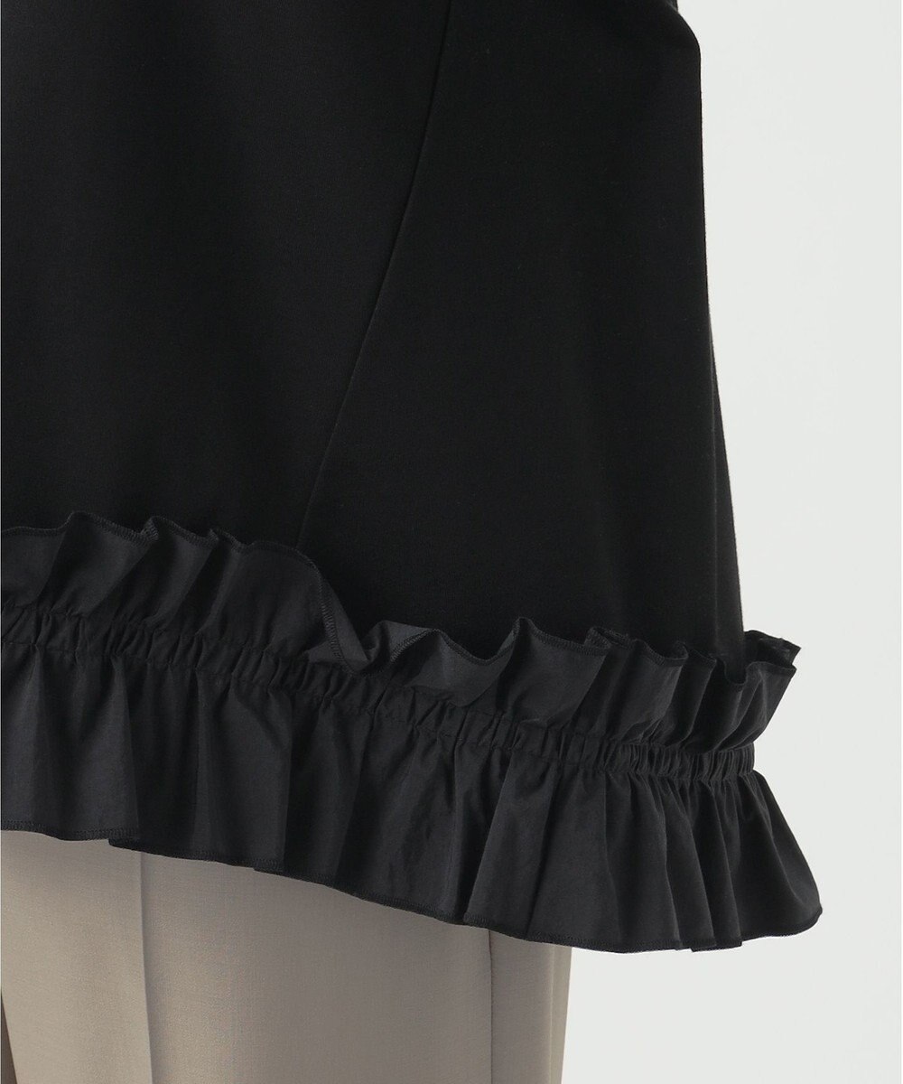 23区 【R(アール)】プレミアムコットンコンビ フリルヘムトップス 