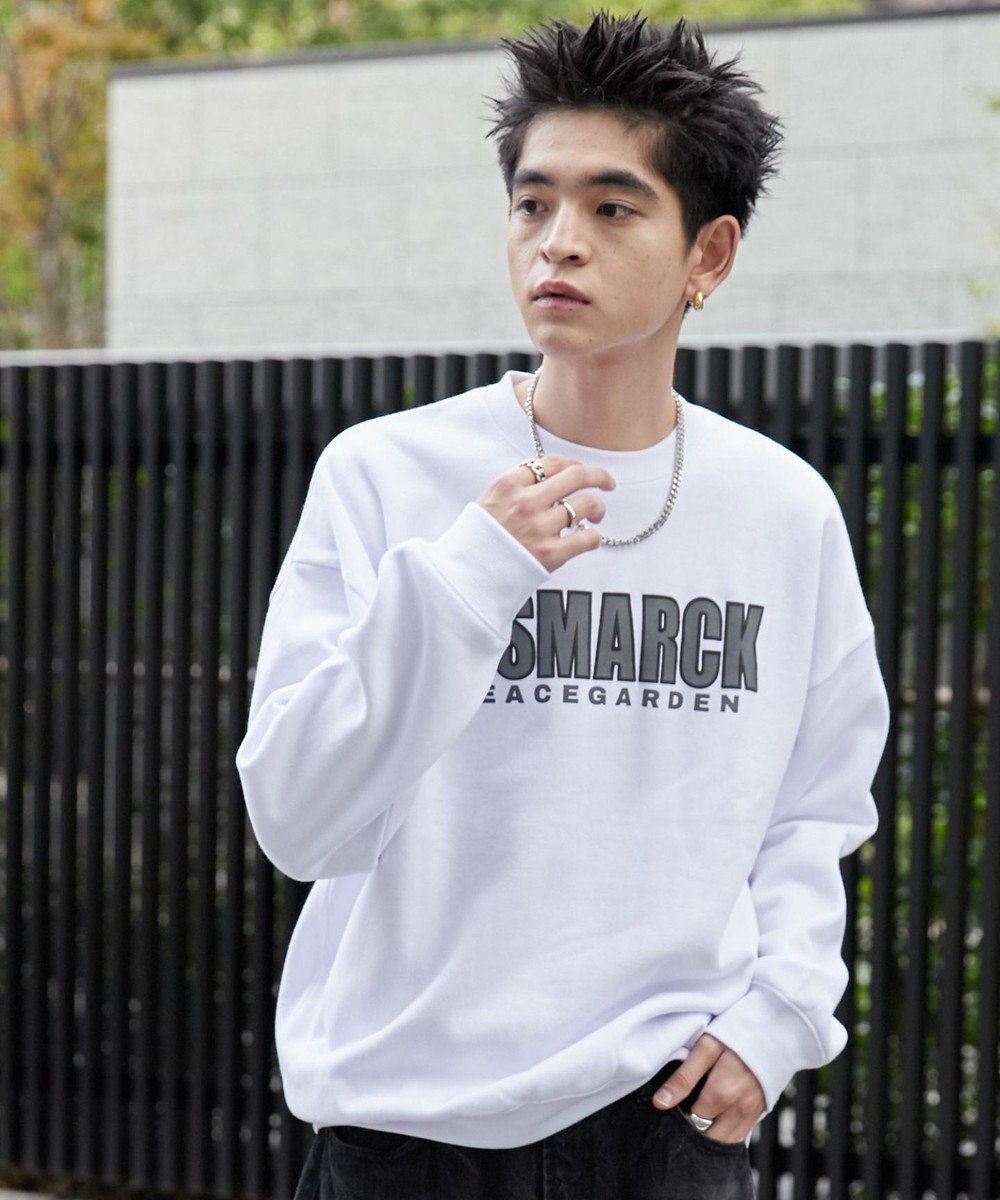 WEGO 【２点SET】アクセ付きグラフィックプルオーバー 