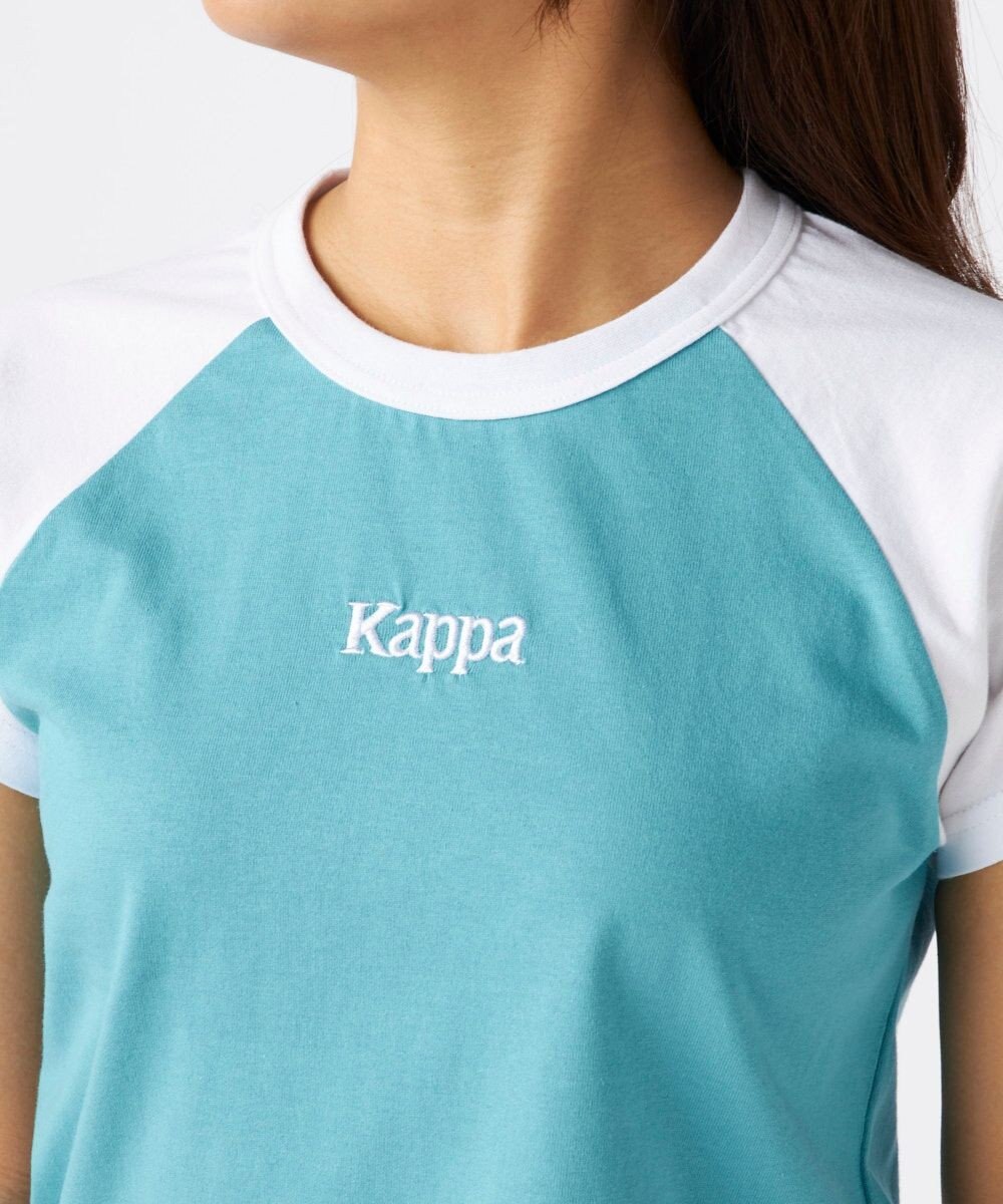 OP／FILA 【Kappa】ショート丈 ラグランミニTシャツ 
