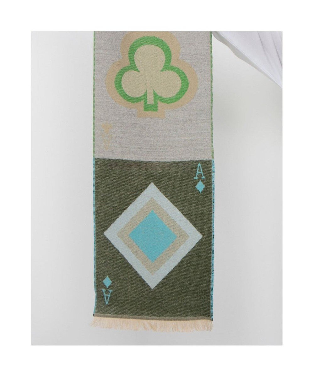 UNBILLION カシュネ cache nez / トランプ柄マフラー 