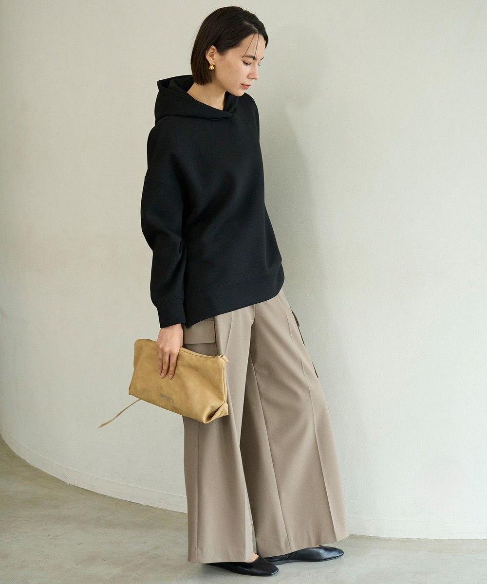 UNFILO BEAUTY FORM JERSEY サイドZIP フーディ 