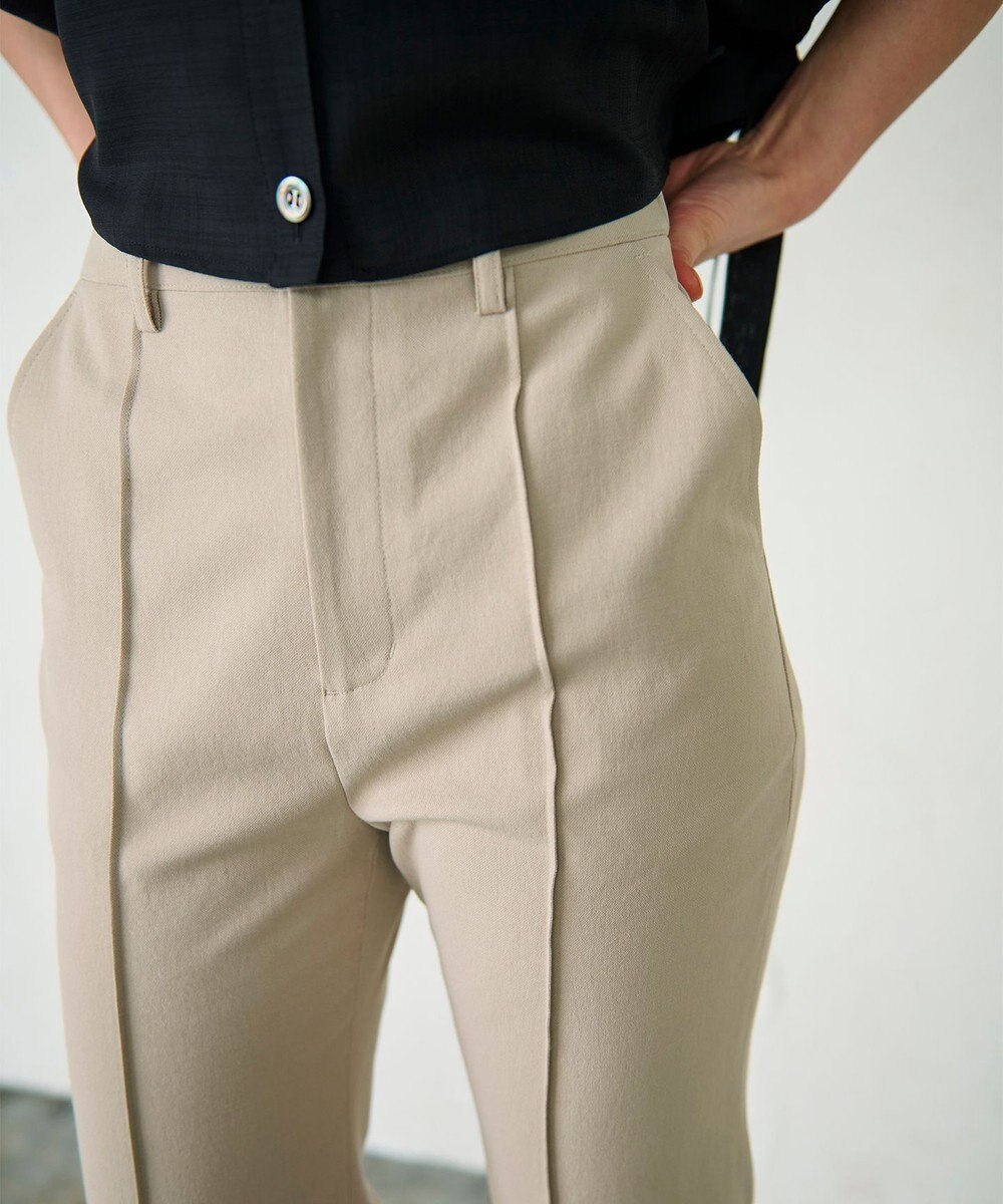 GRACE CONTINENTAL スリムフレアパンツ 