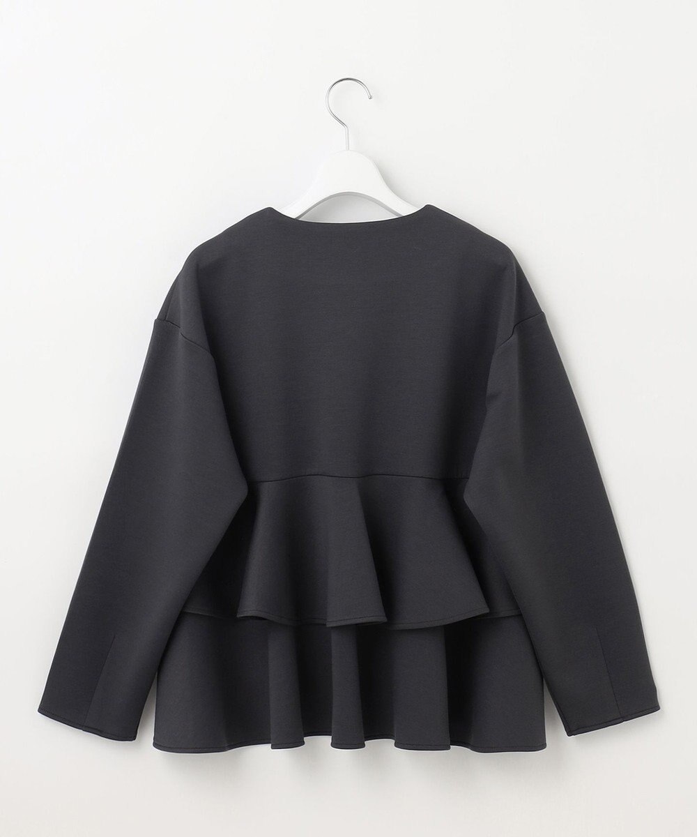 Feroux 【洗える】ダンボールフリル ジャケット 