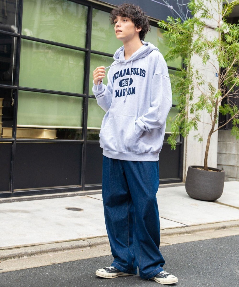 WEGO ヘビーウエイトサガラカレッジプルパーカー 