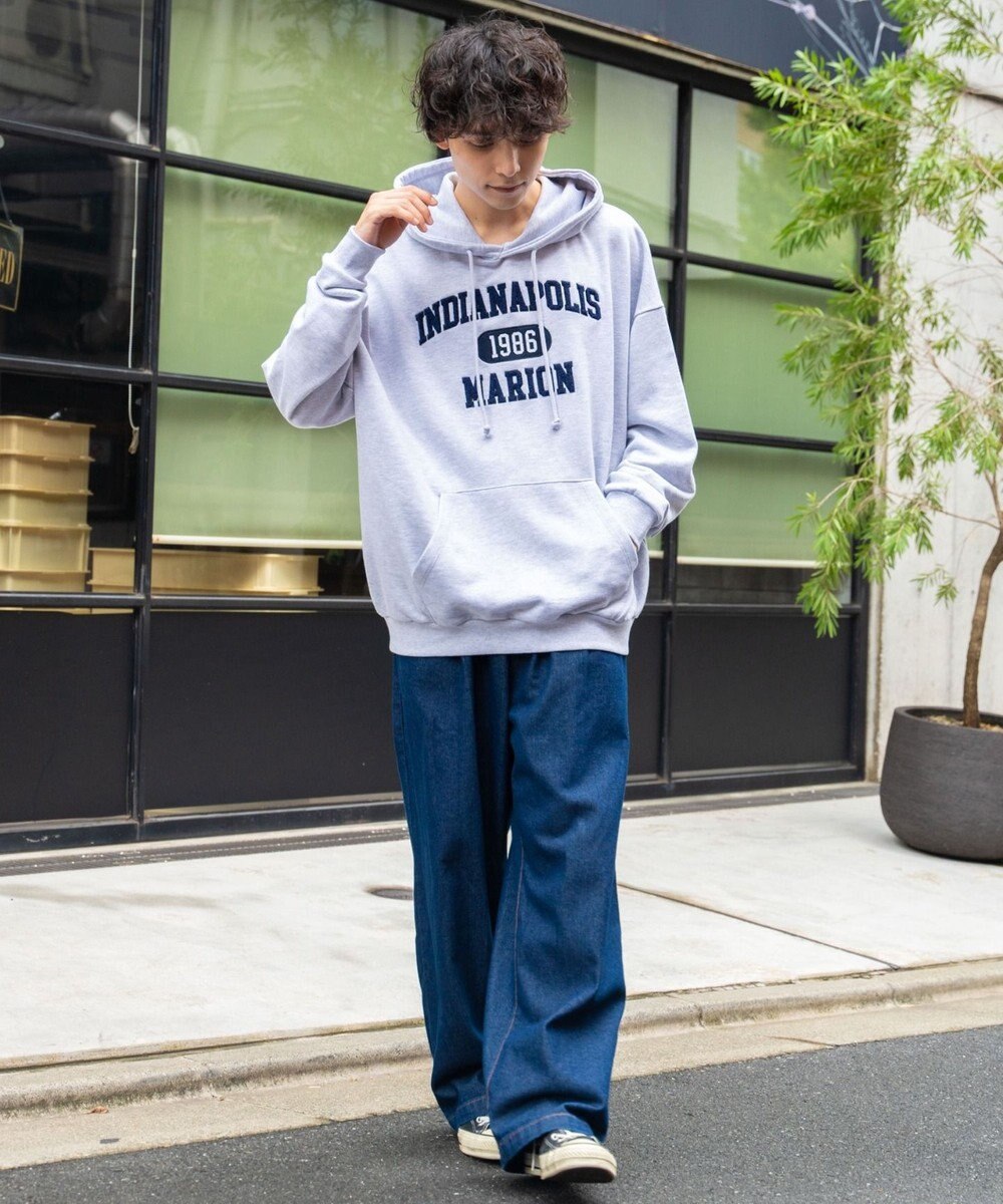 WEGO ヘビーウエイトサガラカレッジプルパーカー 