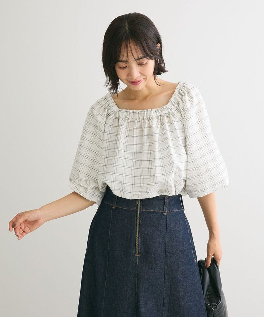 Green Parks ２ｗａｙバルーンスリーブブラウス 