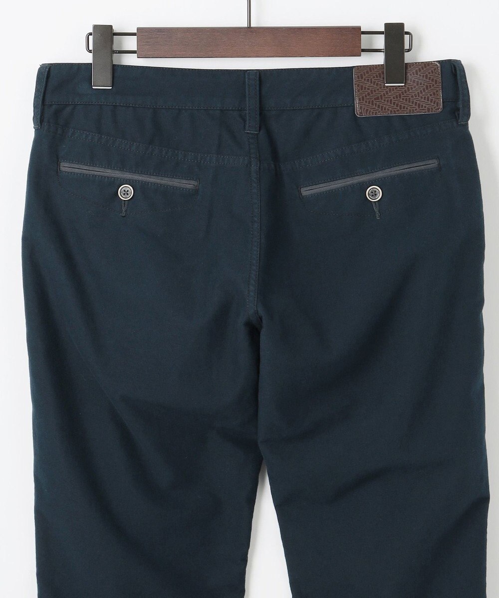 JOSEPH ABBOUD 【JAPANファブリック/ストレッチ】ストレッチモールスキン パンツ 