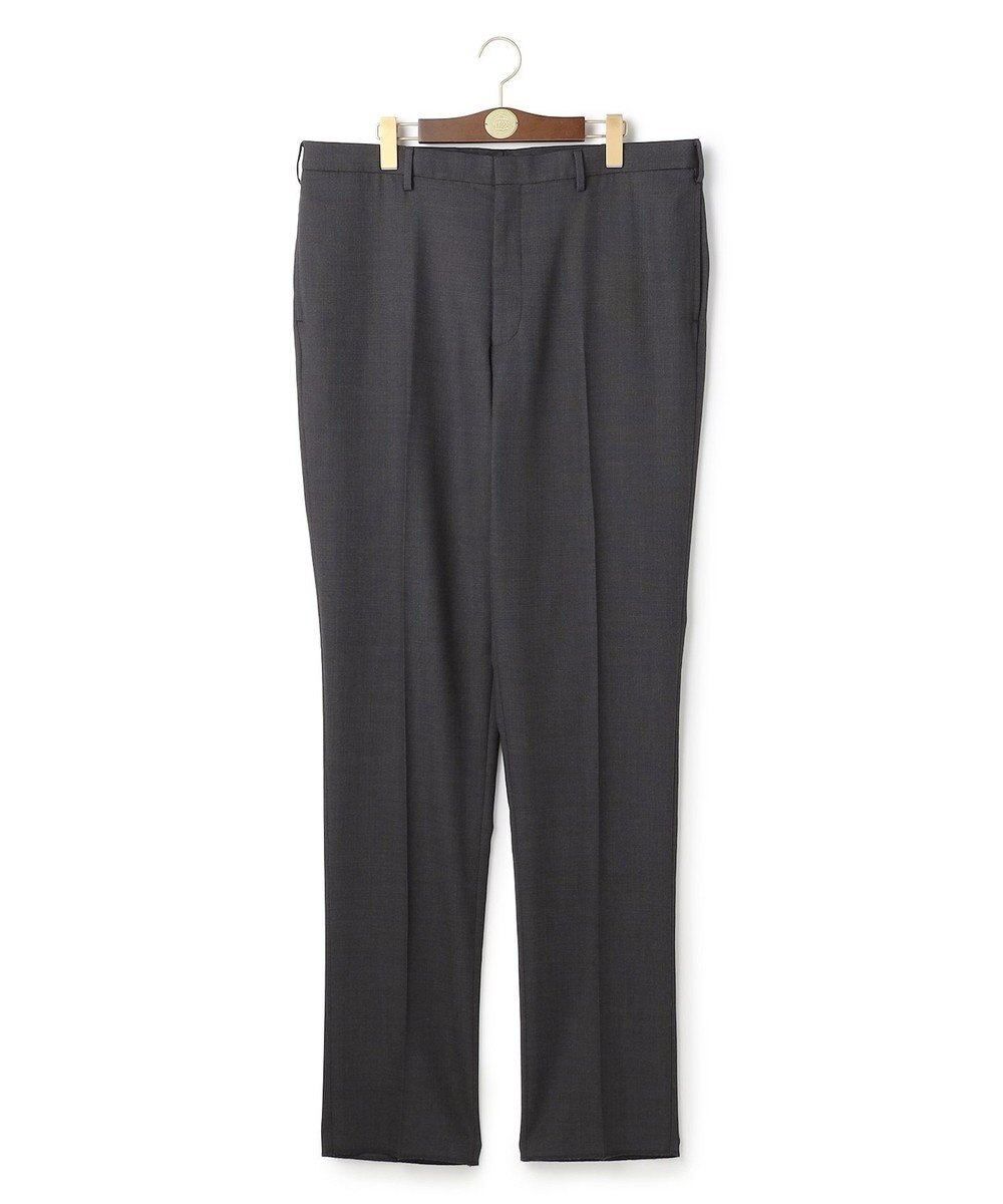 J.PRESS MEN 【KING SIZE】【洗える / 高通気性 / ストレッチ性 / 防シワ】バーズアイスラックス / ノータック 