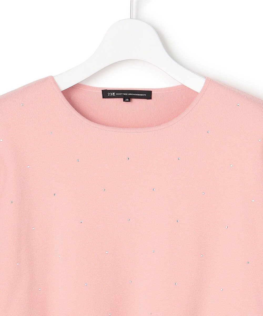 23区 L 【WEB＆一部店舗限定カラーあり/滝沢眞規子さん着用】クリスタルホットフィット ニット 