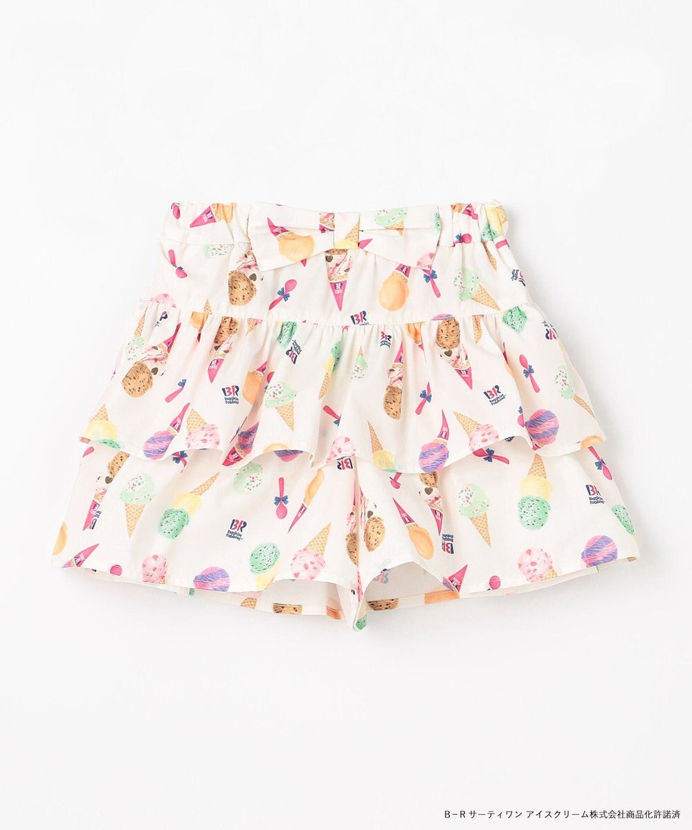 ANY KIDS 【any FAM×サーティワン アイスクリーム】フレーバー 総柄キュロット 