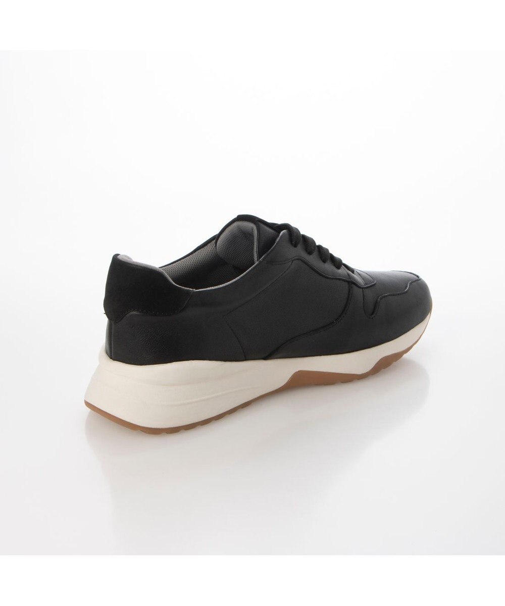 ing <ing>オールレザーレースアップスニーカー 