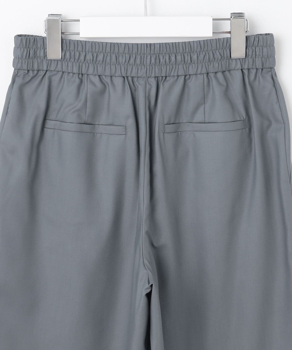 自由区 S 【カタログ掲載・洗える】フルダルスパンマイクロピーチワイドストレート パンツ 