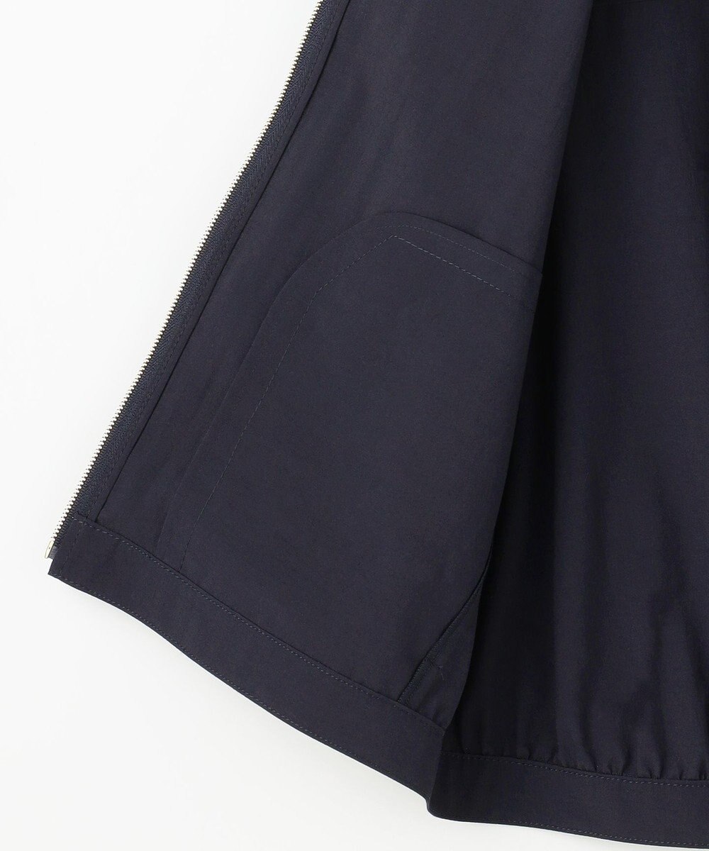 自由区 ファンクショナルブロード ノーカラーブルゾン 