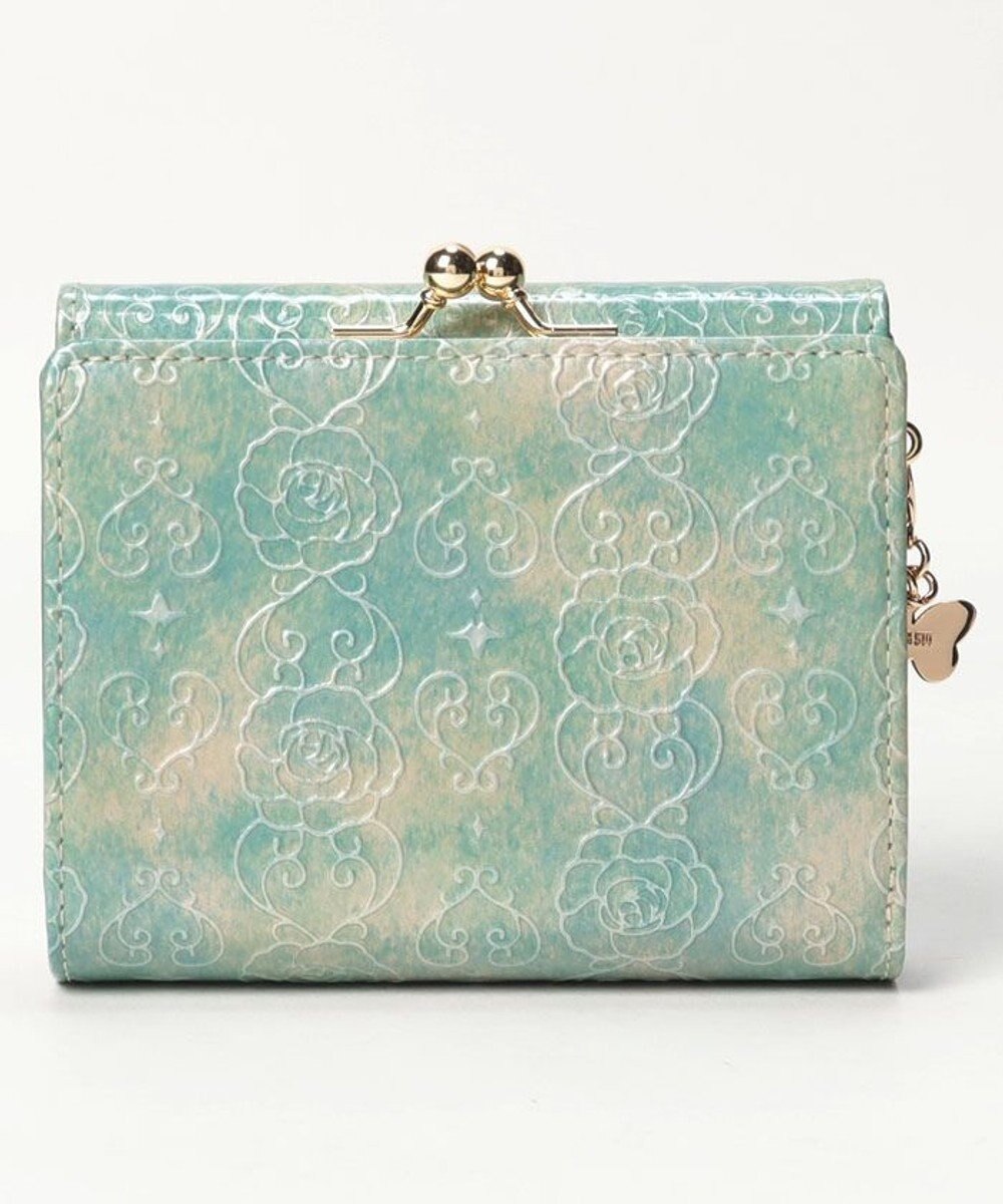 ANNA SUI ローズハート 口金二つ折り財布 