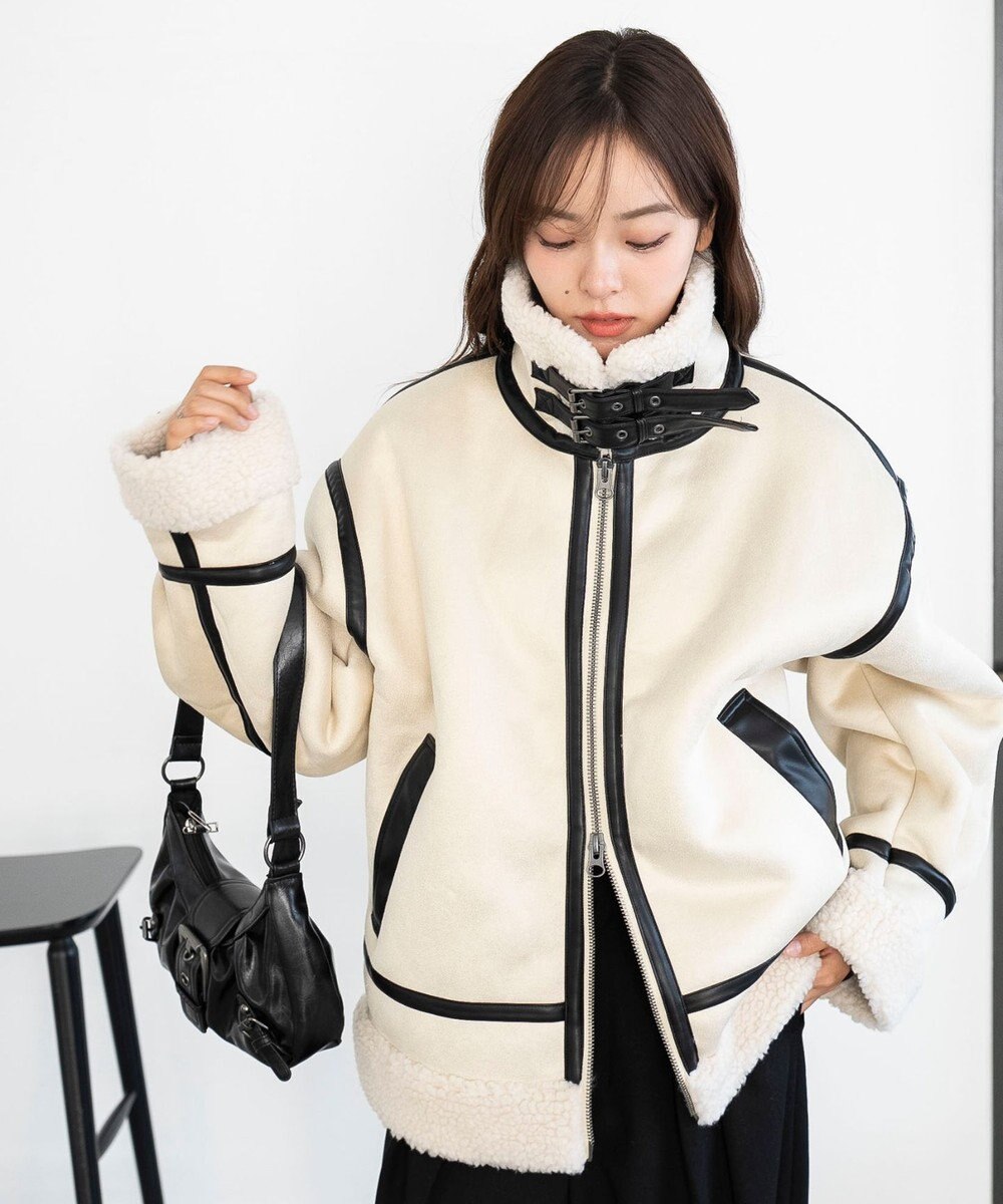 WEGO 【25年秋冬新作/ユニセックス着用ITEM/MLサイズ展開】B－3ジャケット 