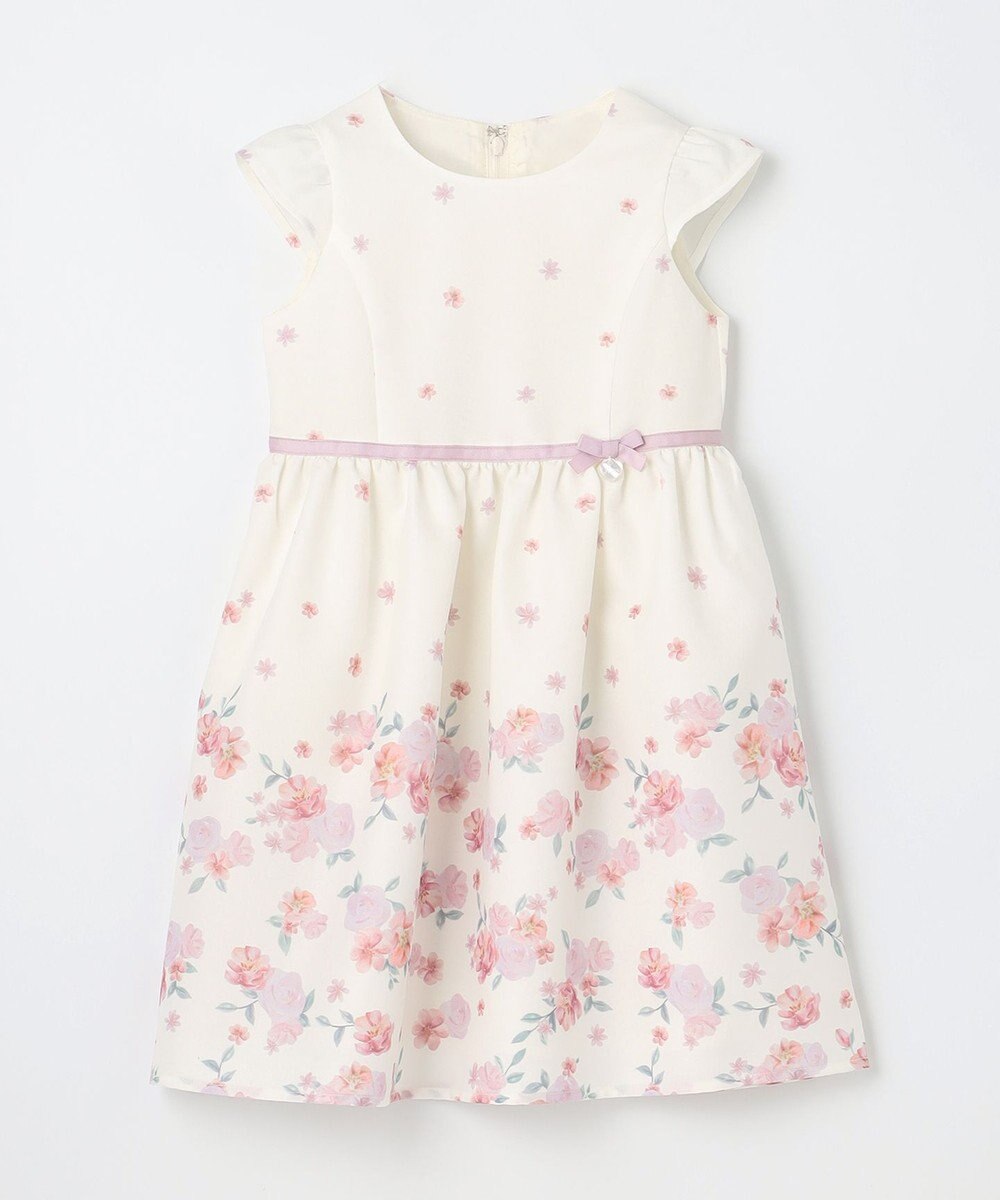 ANY KIDS フラワープリントワンピース 