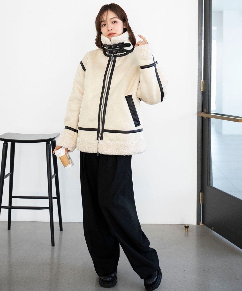 WEGO 【25年秋冬新作/ユニセックス着用ITEM/MLサイズ展開】B－3ジャケット 