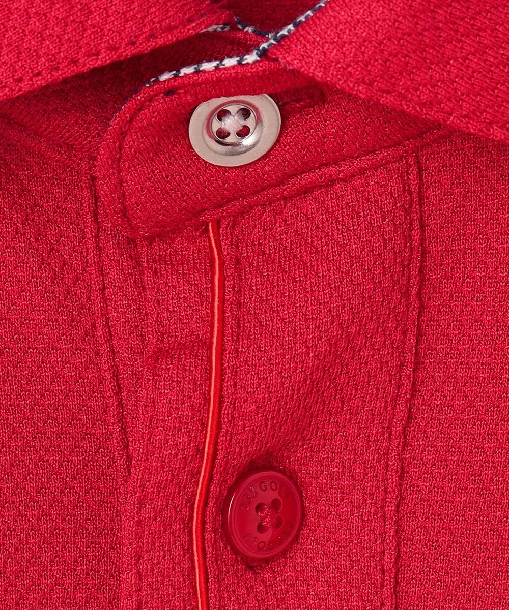 23区GOLF 【MEN】【UVカット】ハニカムカノコ長袖ポロシャツ 