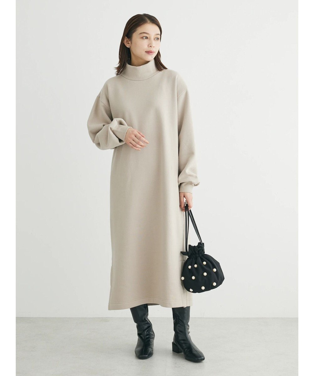 Green Parks Ｂｒｕｓｈｅｄ　裏起毛ワンピース 