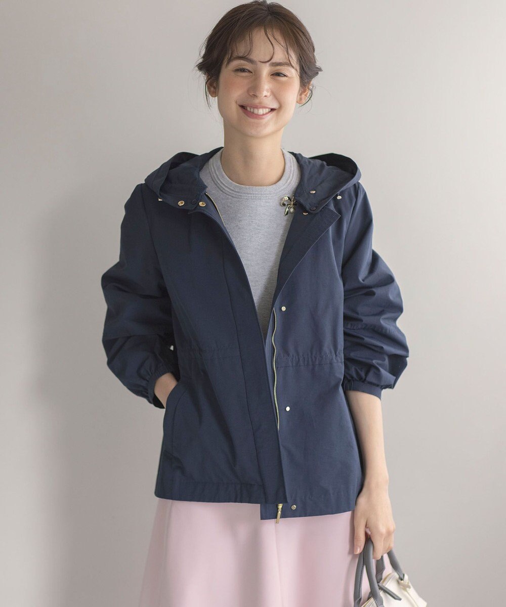 組曲 L 【2WAY】フード付き ライトアウター 