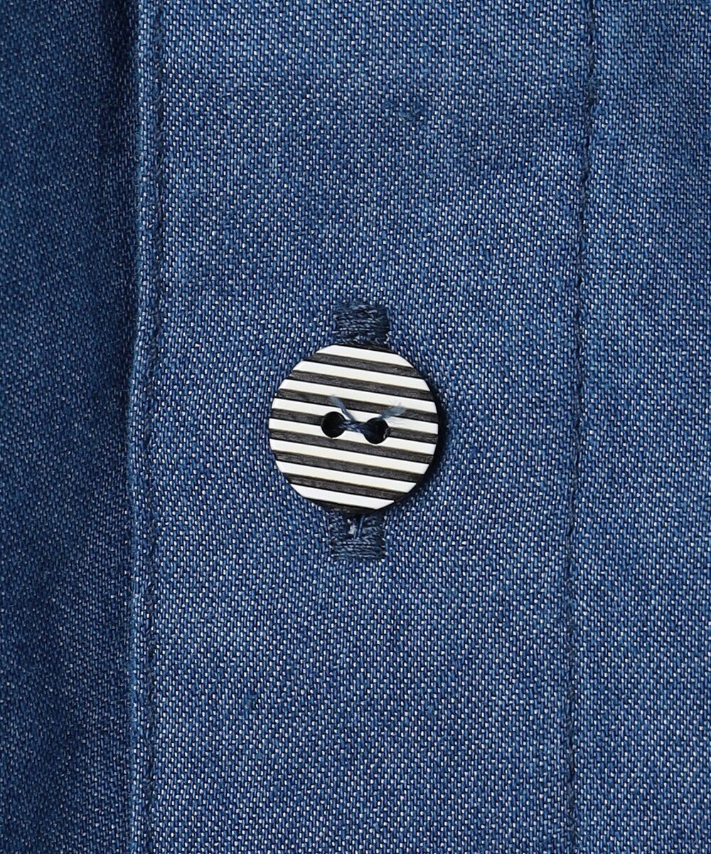 J.PRESS KIDS 【140-170cm】バックブル ダンガリー 半袖シャツ 