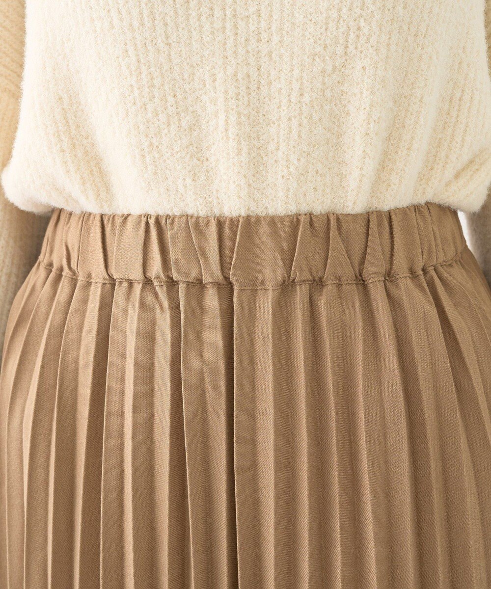 earth music&ecology プリーツミディスカート 