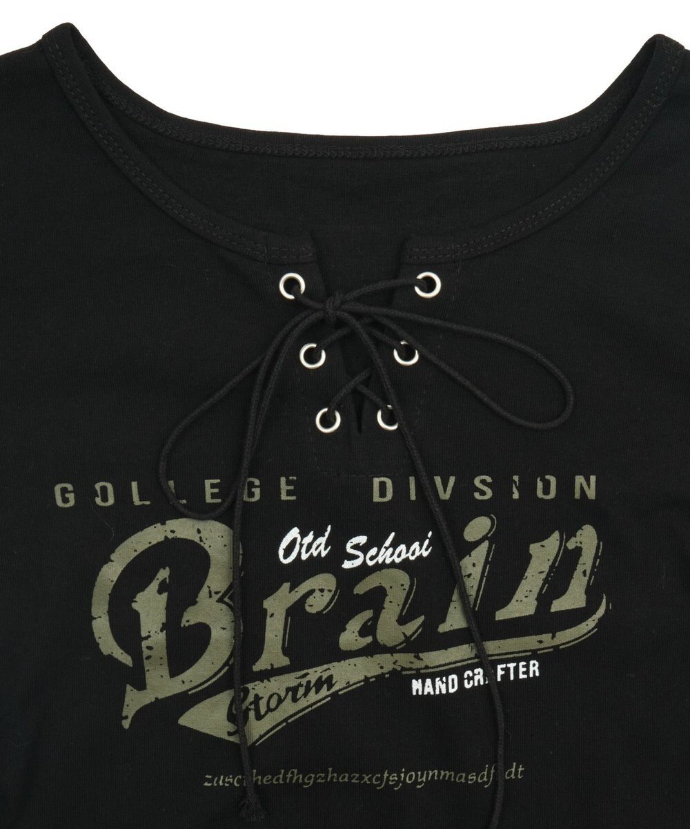 WEGO フロントレースアップピチT 