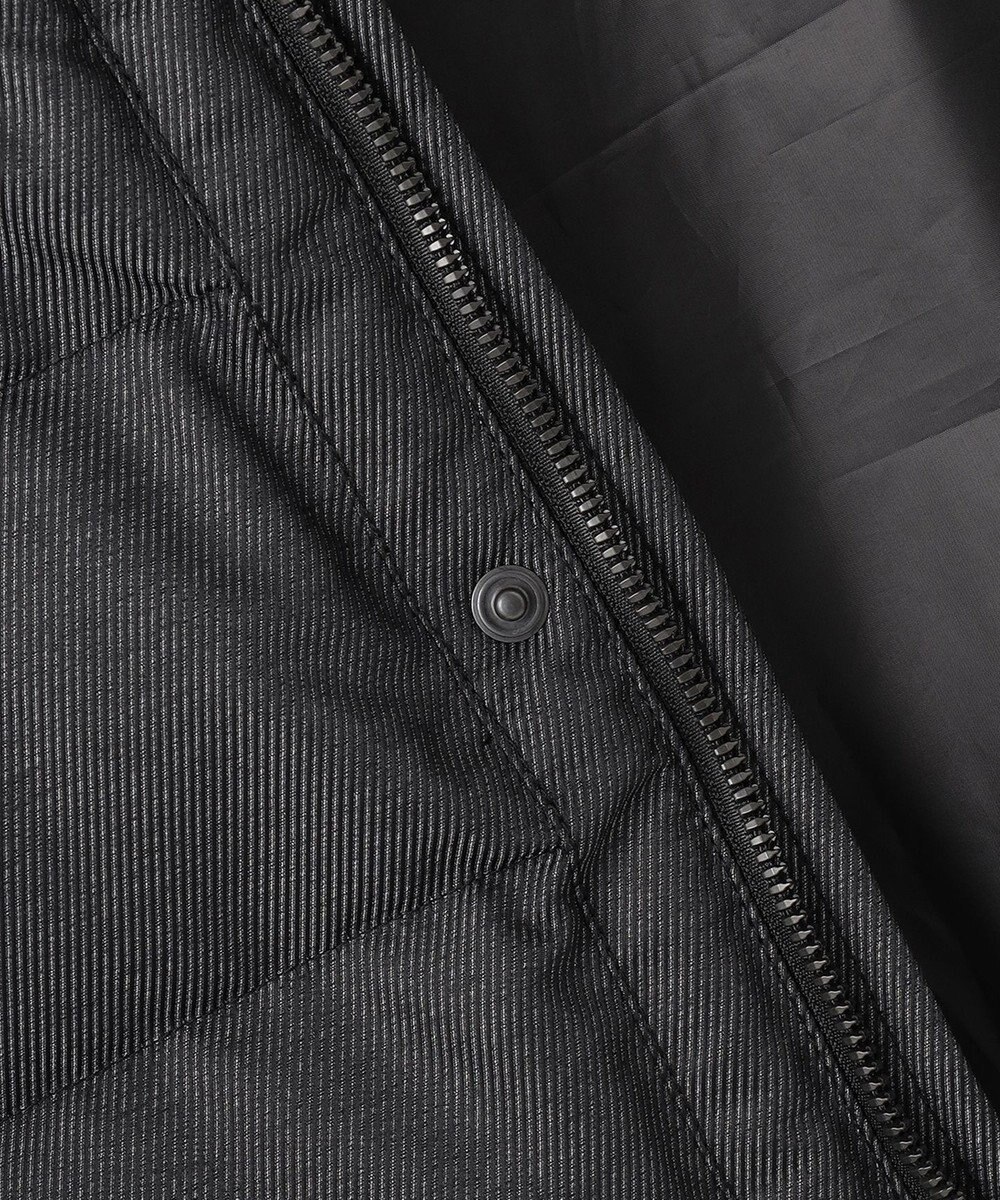 JOSEPH ABBOUD 【撥水/軽量/防風/フード取り外し可/ダウン】インターレースカルゼ  ダウン ブルゾン 