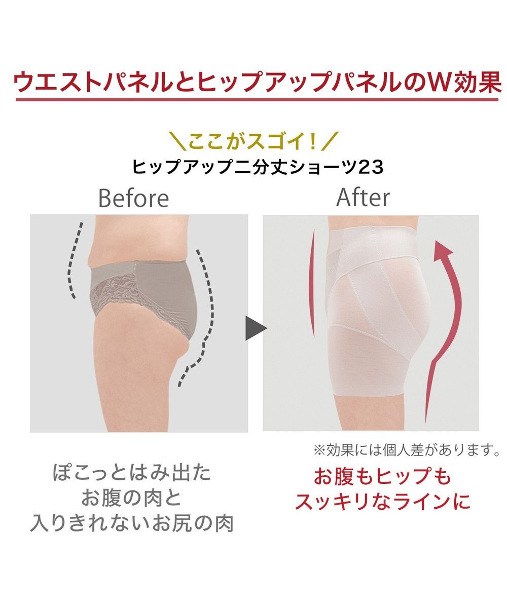 BRADELIS New York 【カヤビューティラボ】ヒップアップ二分丈ショーツ23 