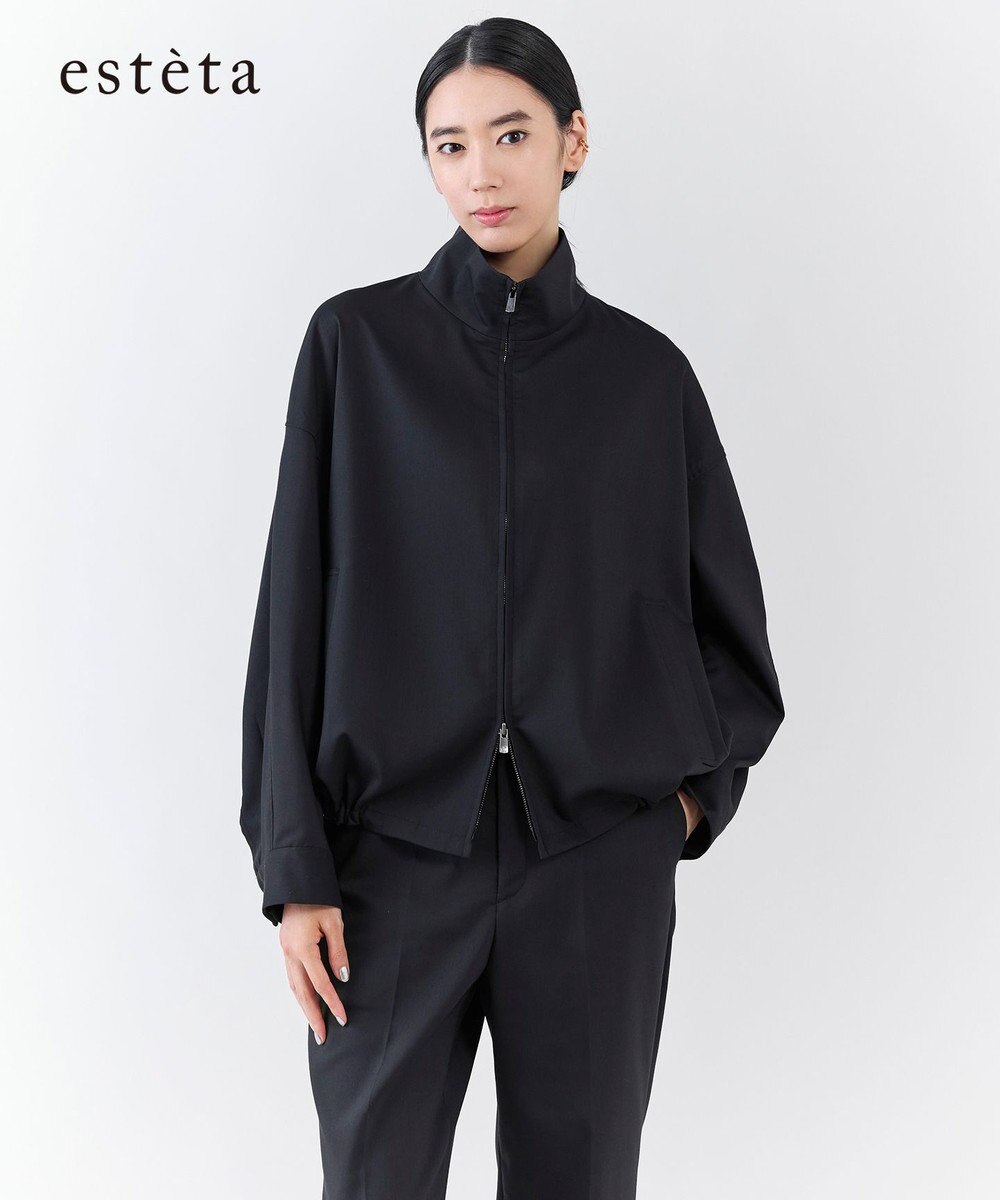 23区 【エステータ】ライトダブルクロス ブルゾン 