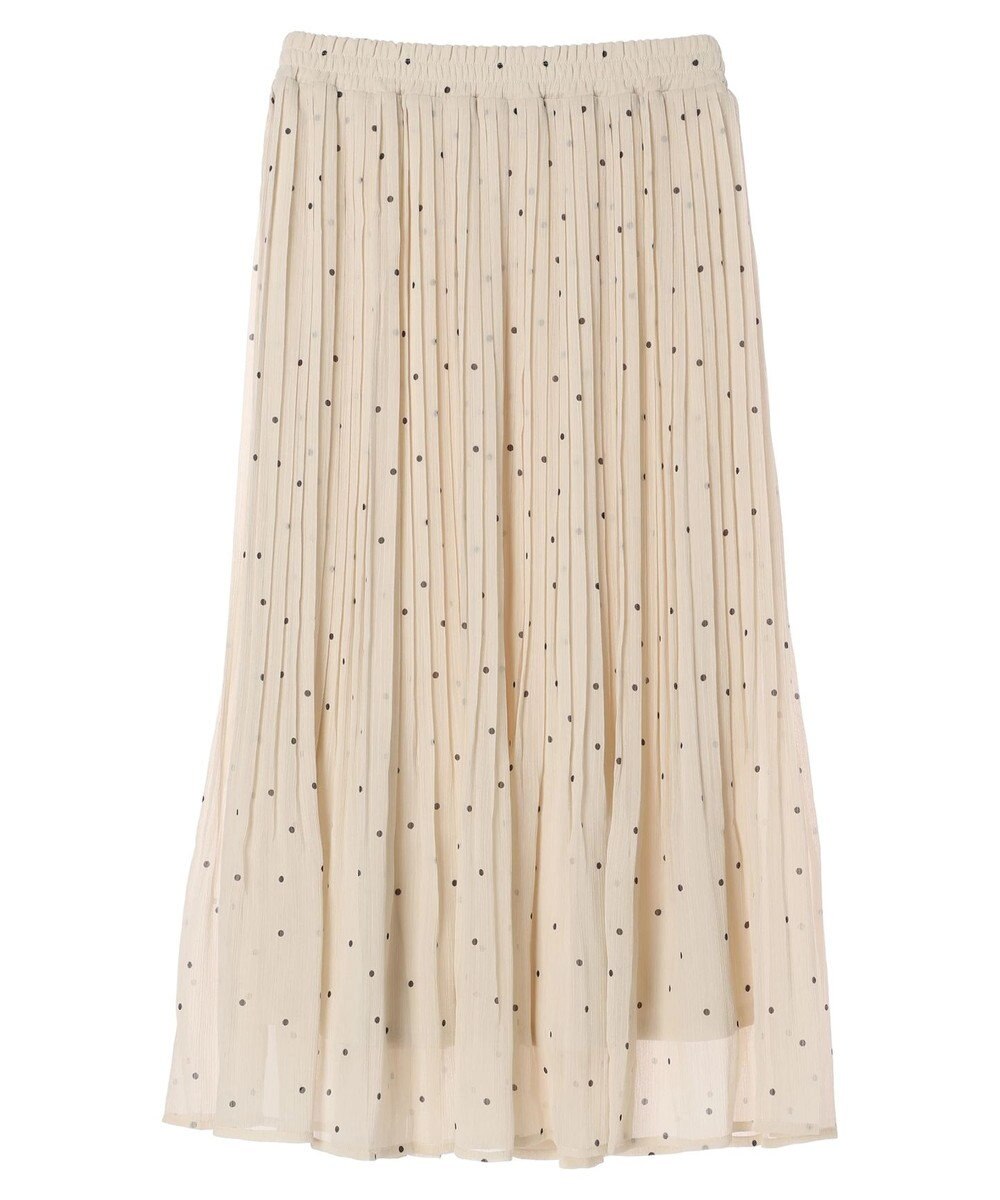 Green Parks シフォンプリーツスカート 