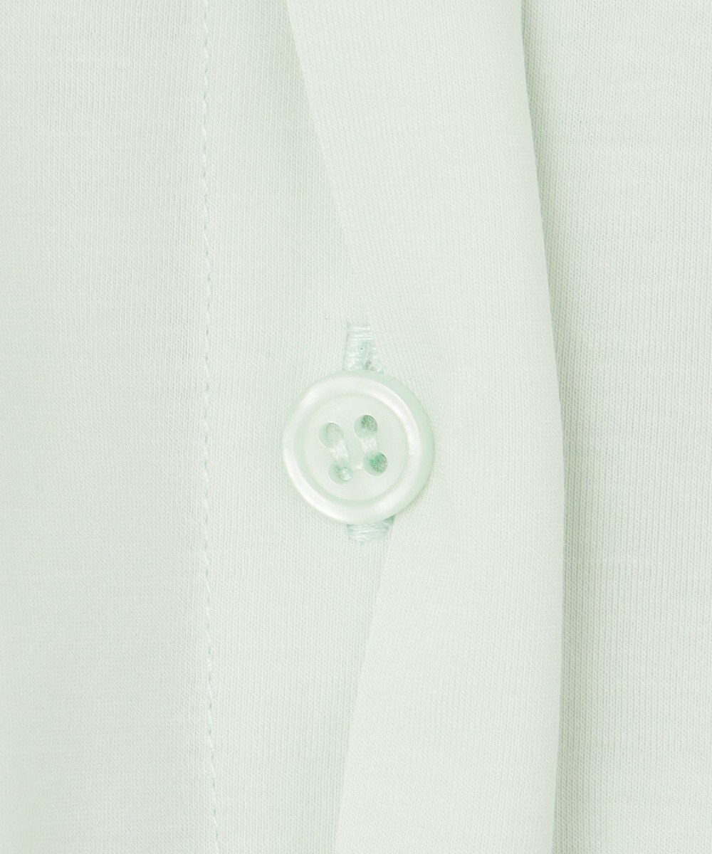 ICB 【WEB限定・洗える】ライクアウーブン バンドカラーカットソー 