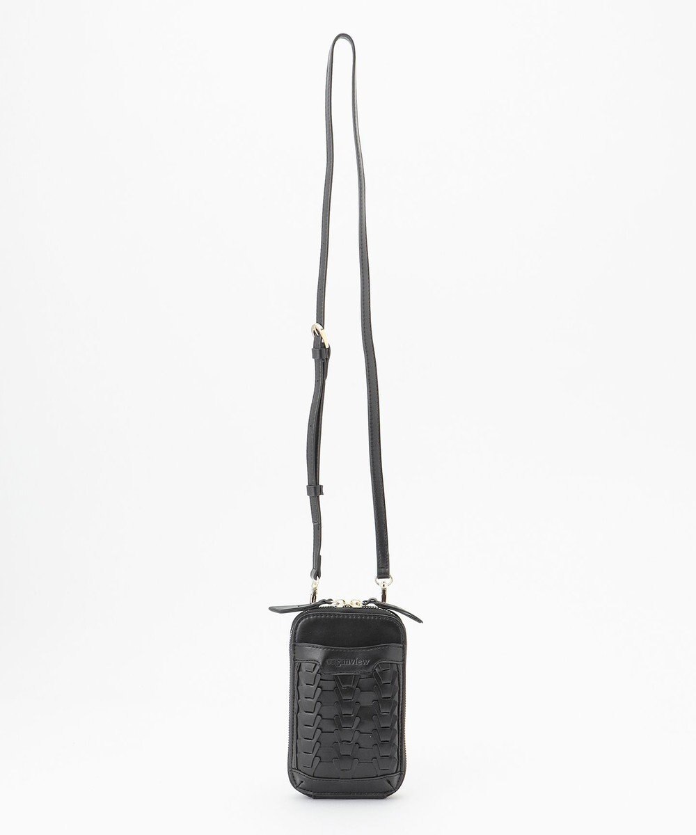 LA BAGAGERIE 【veganview】v piece mesh smartphone shoulder bag 