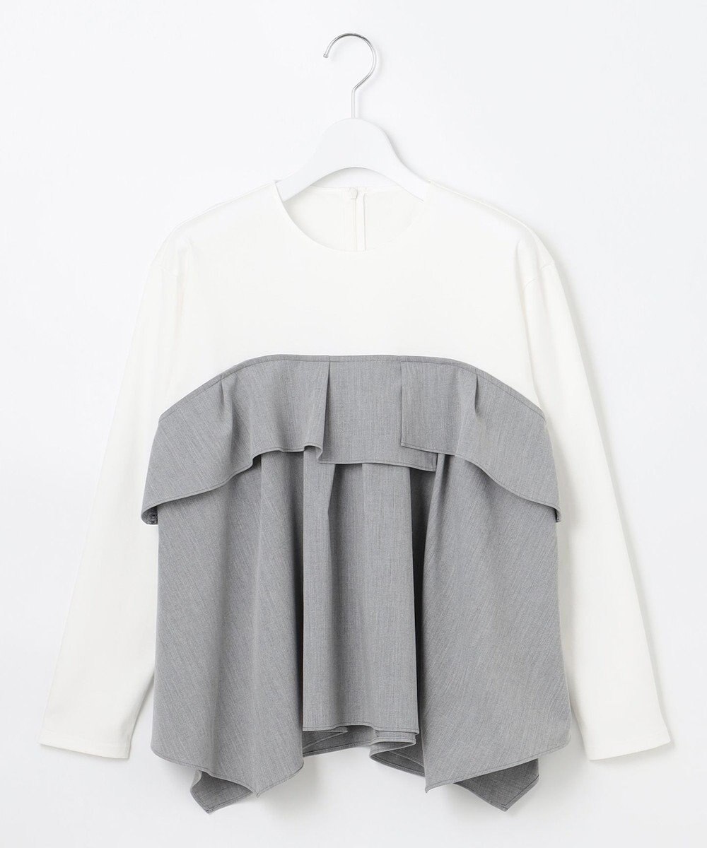 23区 【洗える】ライトクロスビスチェコンビ ジャージー カットソー 