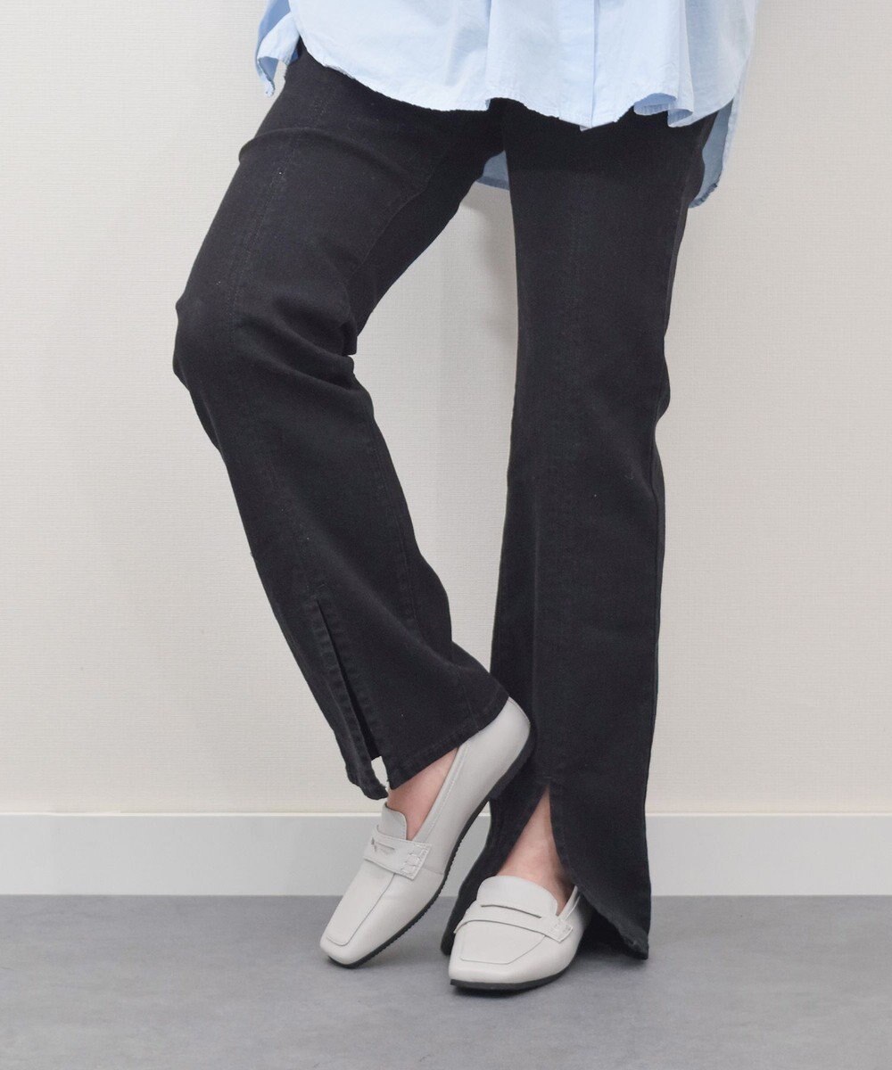 Bridget Birkin 【PARADIS COULEUR】スクエアトウフラットローファー 