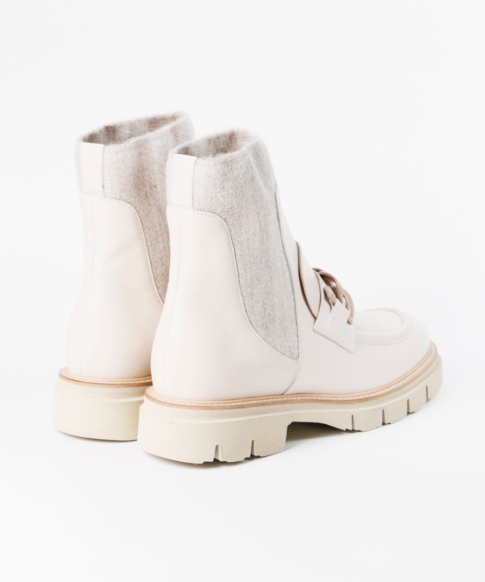 BONTRE 【LucaGrossi/ルカグロッシ】厚底チェーンショートブーツ/G890T-UA 