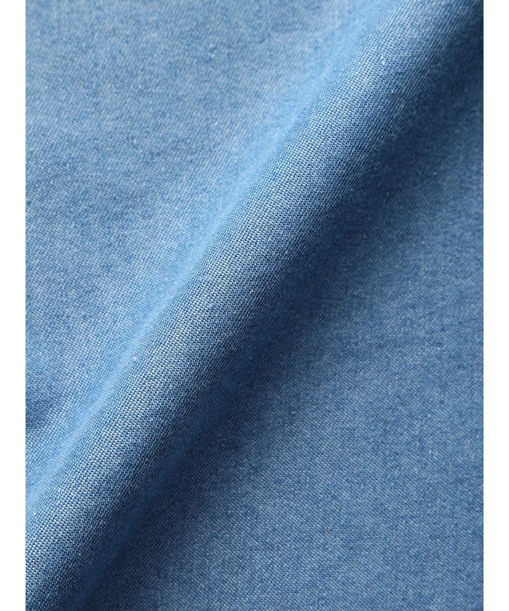 Green Parks インド綿 デニムストレートパンツ 