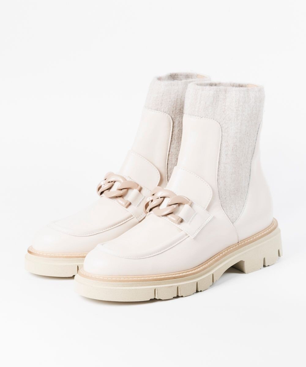 BONTRE 【LucaGrossi/ルカグロッシ】厚底チェーンショートブーツ/G890T-UA 