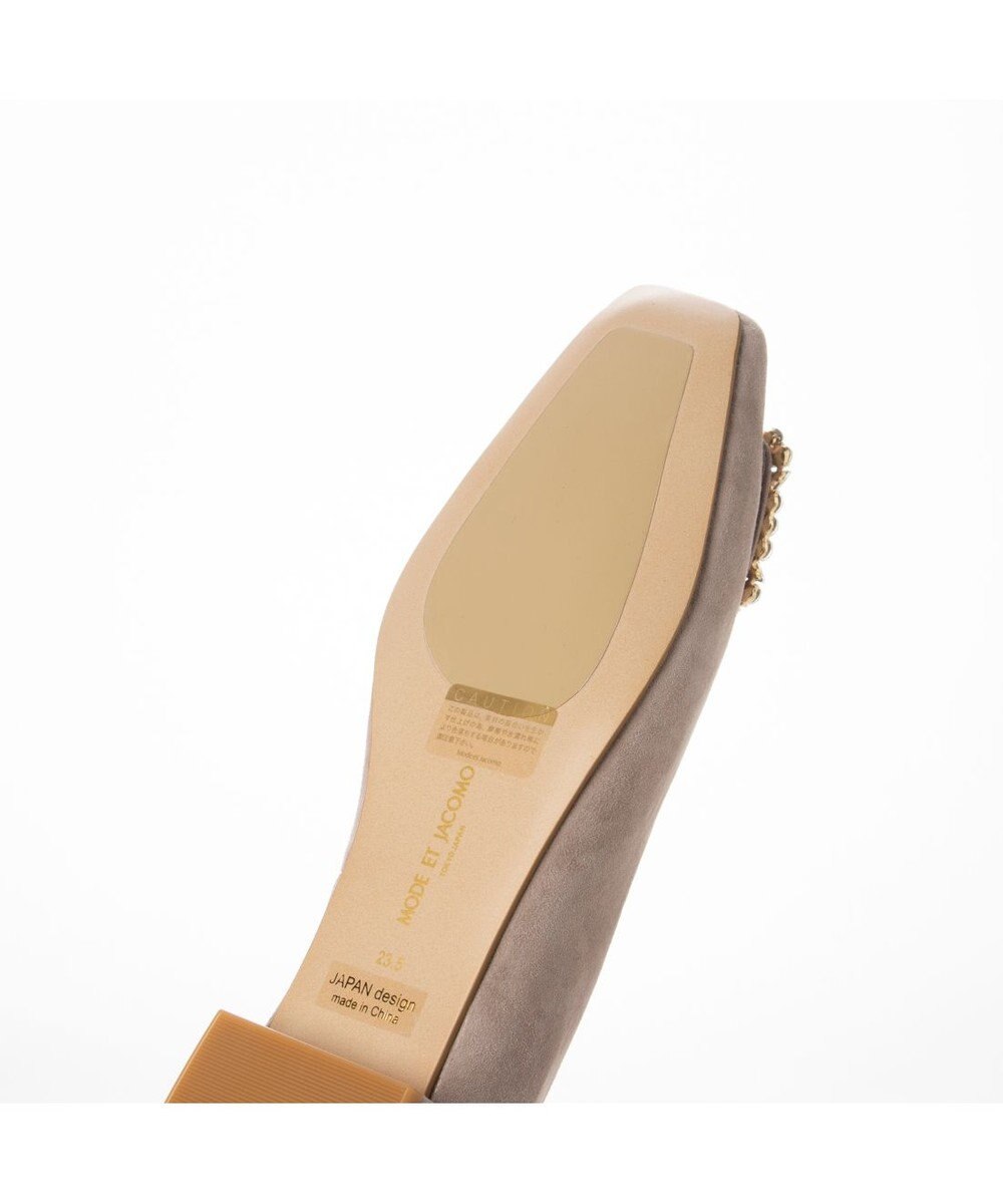 MODE ET JACOMO <MODE ET JACOMO>ビジューモチーフフラットパンプス 