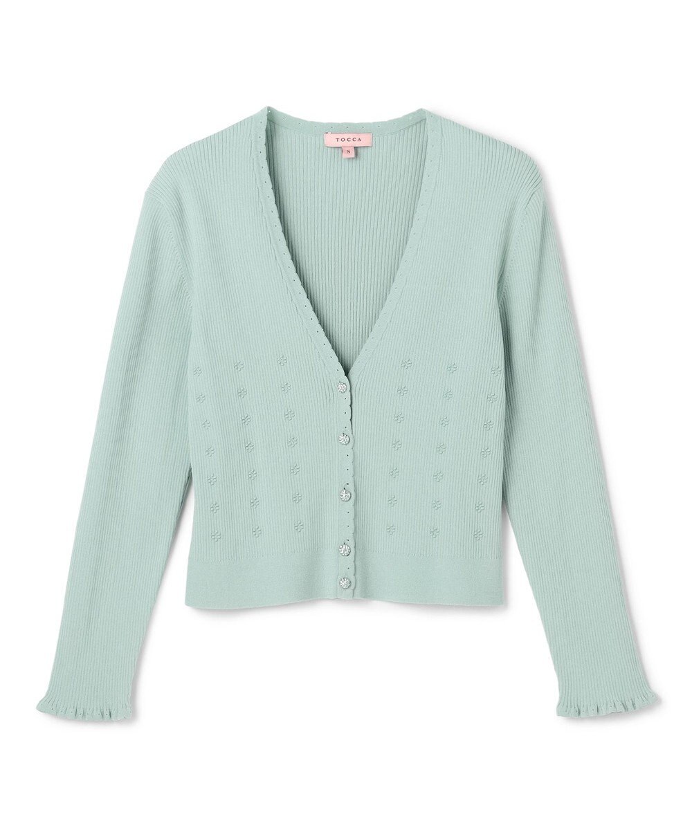 TOCCA 【星風まどかコラボ】STELLA BREEZE KNIT カーディガン 