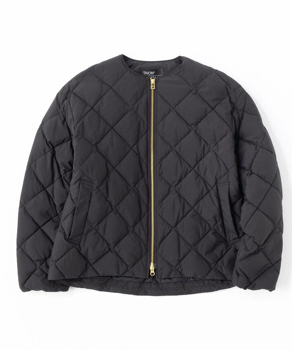 UNFILO 【TAION×UNFILO】キルティングダウン ショート丈ブルゾン 