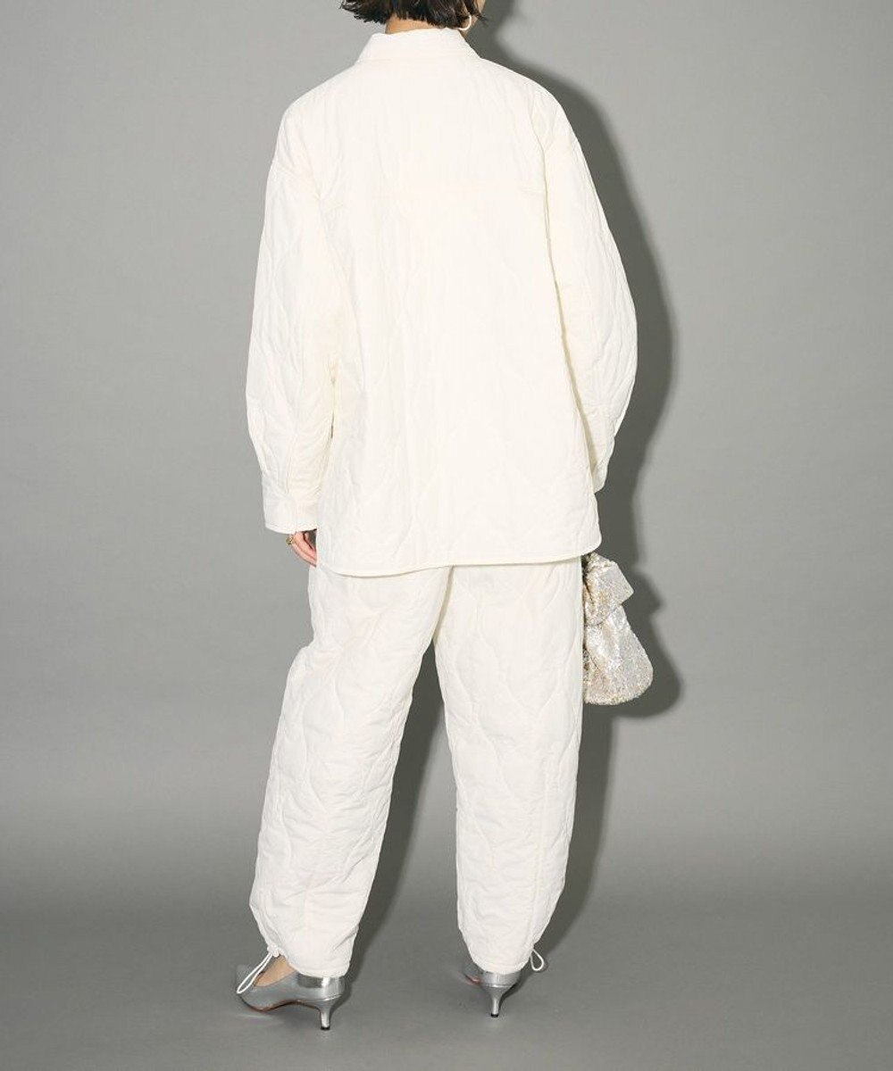 Green Parks キルティングカーブパンツ 