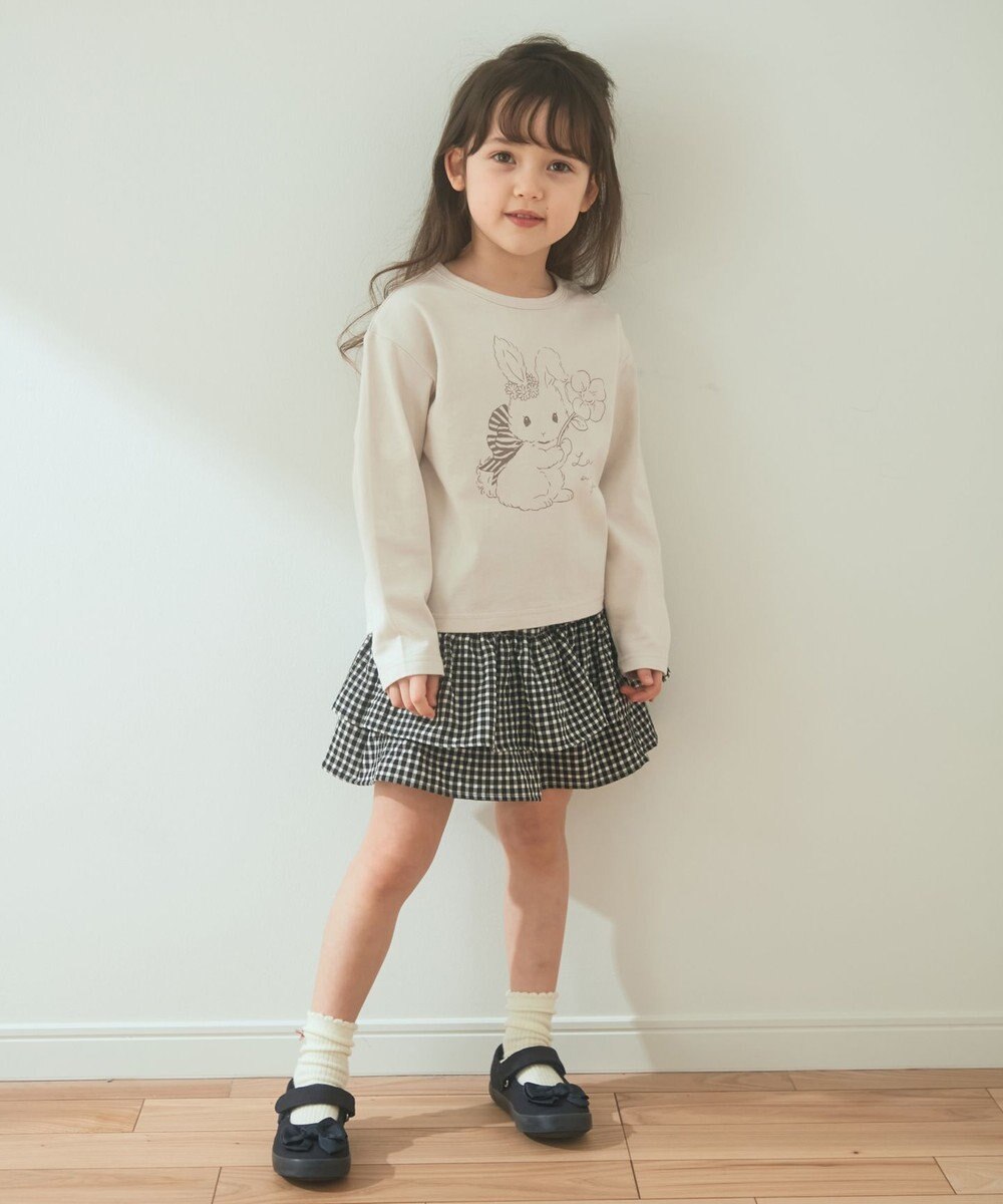 ANY KIDS 柄キュロット 