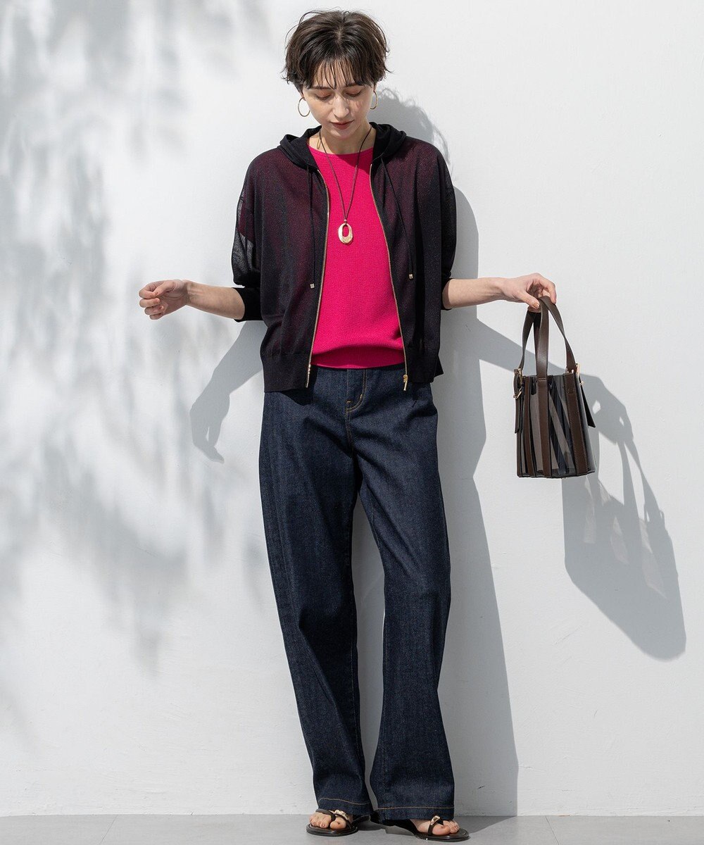 23区 【Oggi8月号掲載】クリア ミニ ショルダーバッグ 