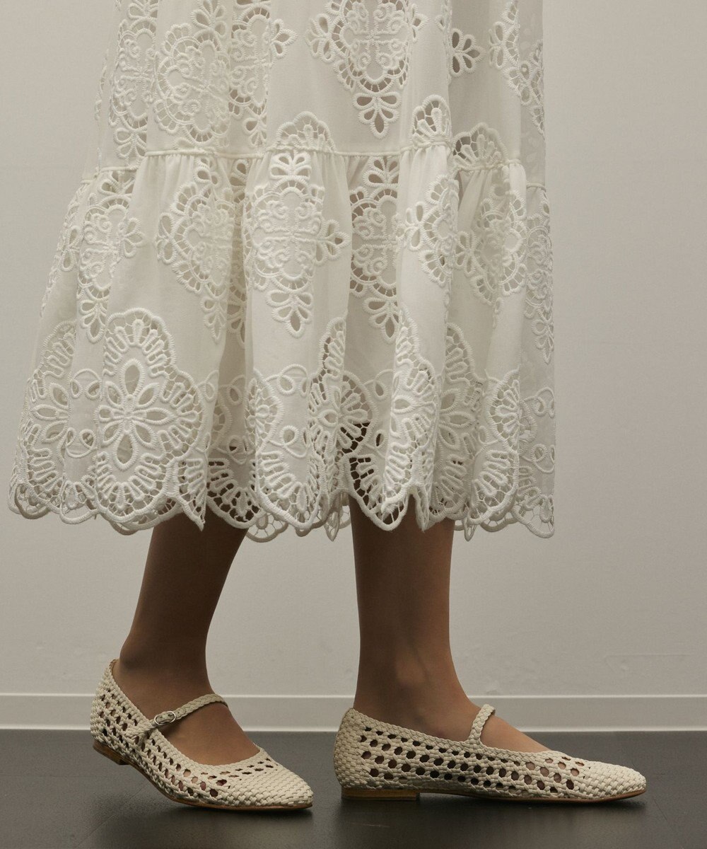 GRACE CONTINENTAL カットレースワンピース 