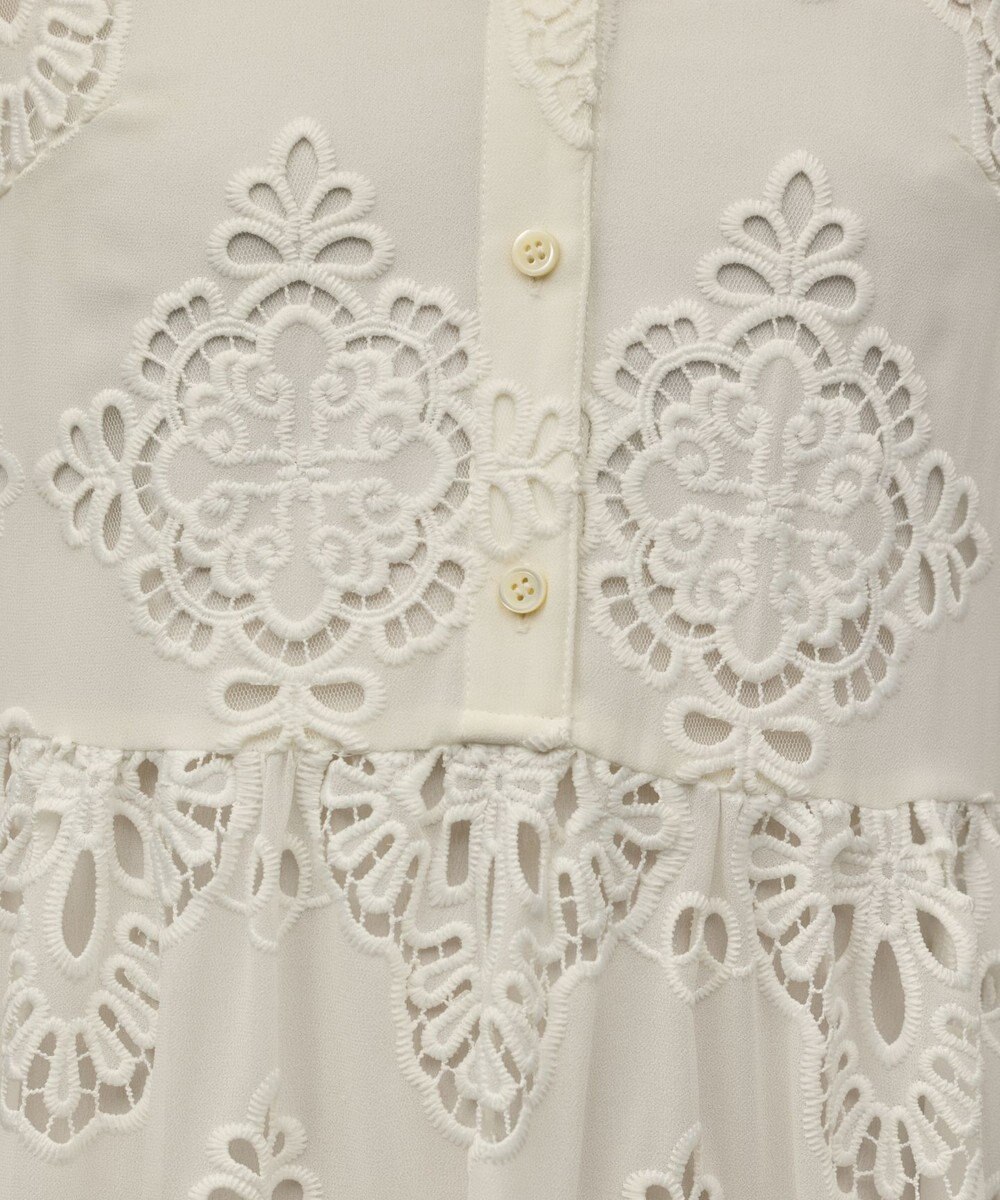 GRACE CONTINENTAL カットレースワンピース 