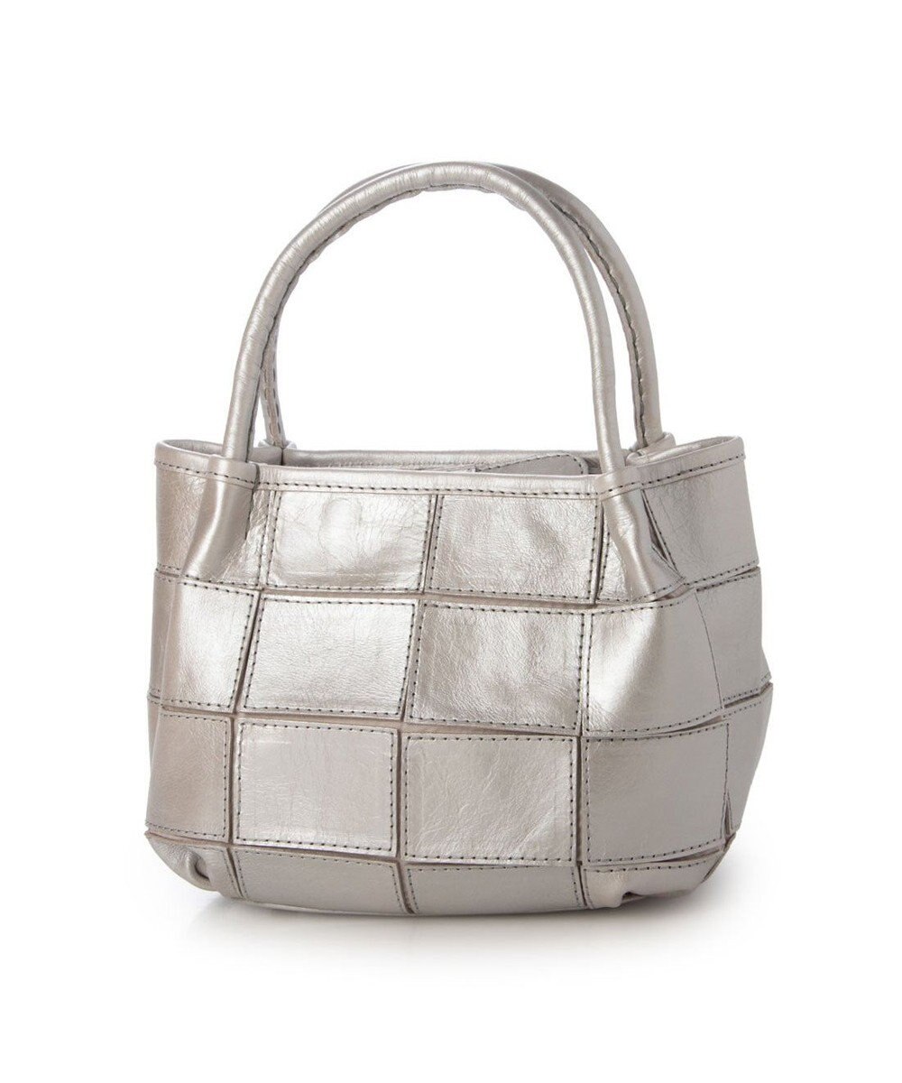 UNBILLION ピークスピーク PEAKSPEAK / 牛革パッチワーク・フラップトートS 